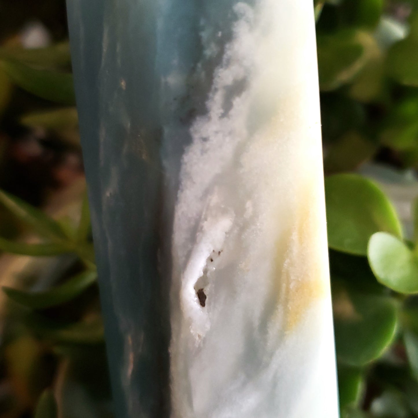 Caribbean Calcite Tower Caribbean Calcite Point 160mm 6.3" - Crystal/Stone Decor