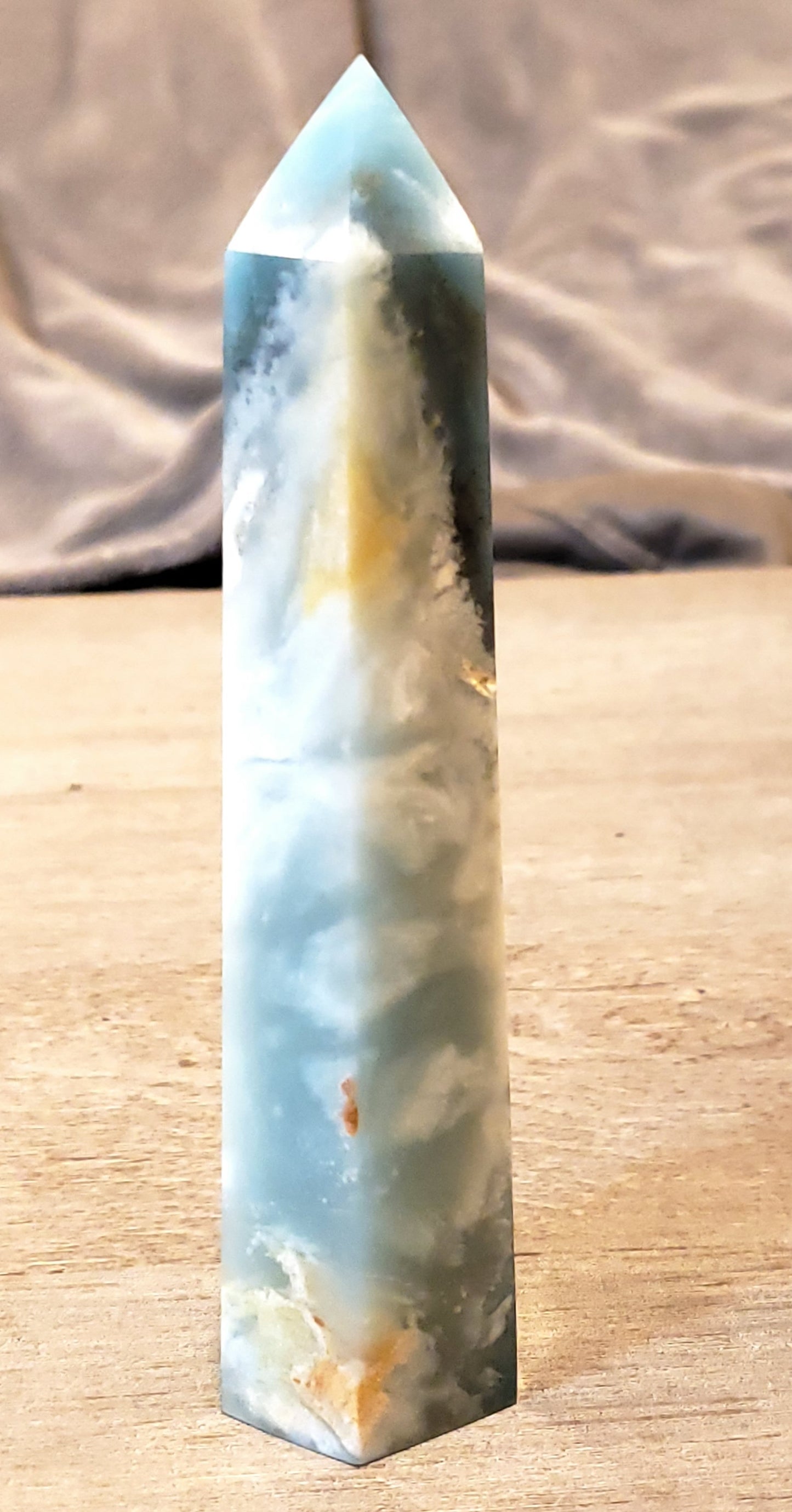 Caribbean Calcite Tower Caribbean Calcite Point 160mm 6.3"
