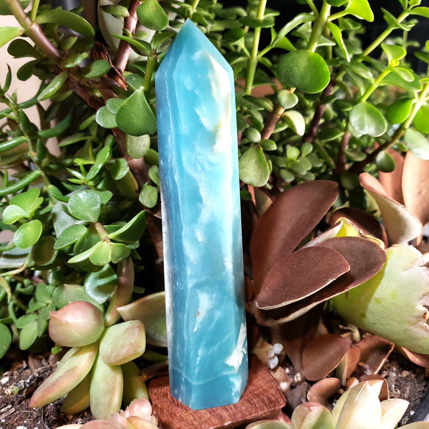 Caribbean Calcite Tower Caribbean Calcite Point 160mm 6.3"