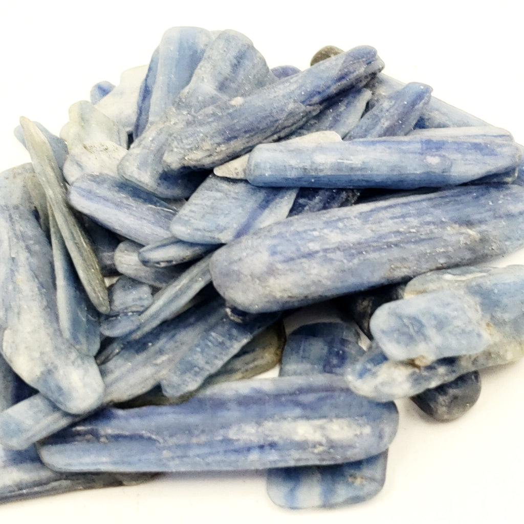 Blue Kyanite Blade Tumbled Stone - Rough Stones