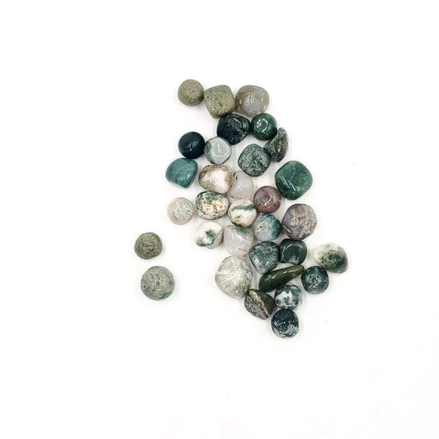Moss Agate Chips - Elevated Metaphysical