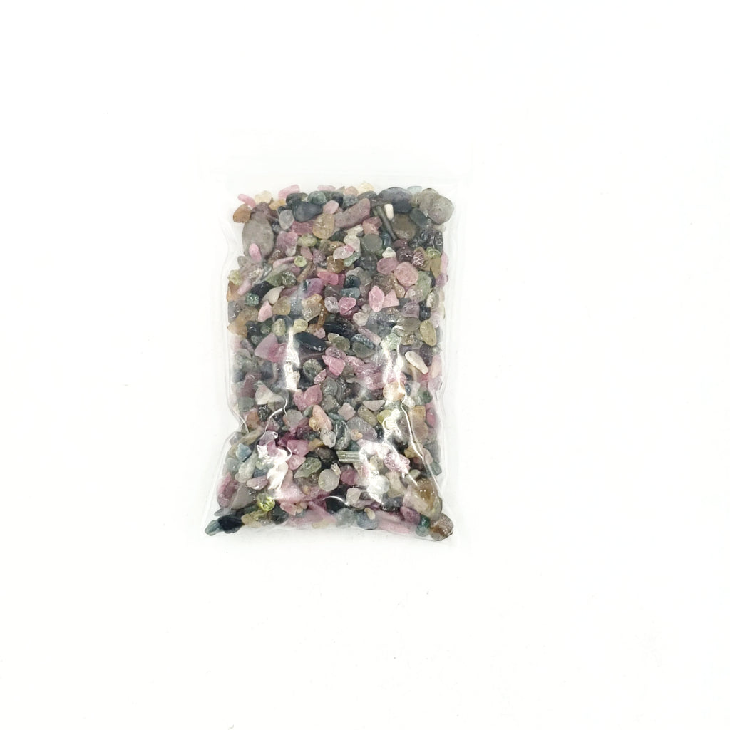 Watermelon Tourmaline Chips - Elevated Metaphysical