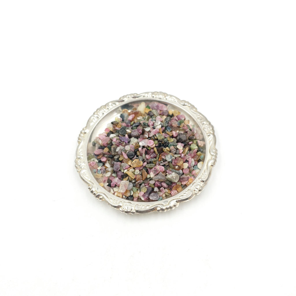 Watermelon Tourmaline Chips - Elevated Metaphysical