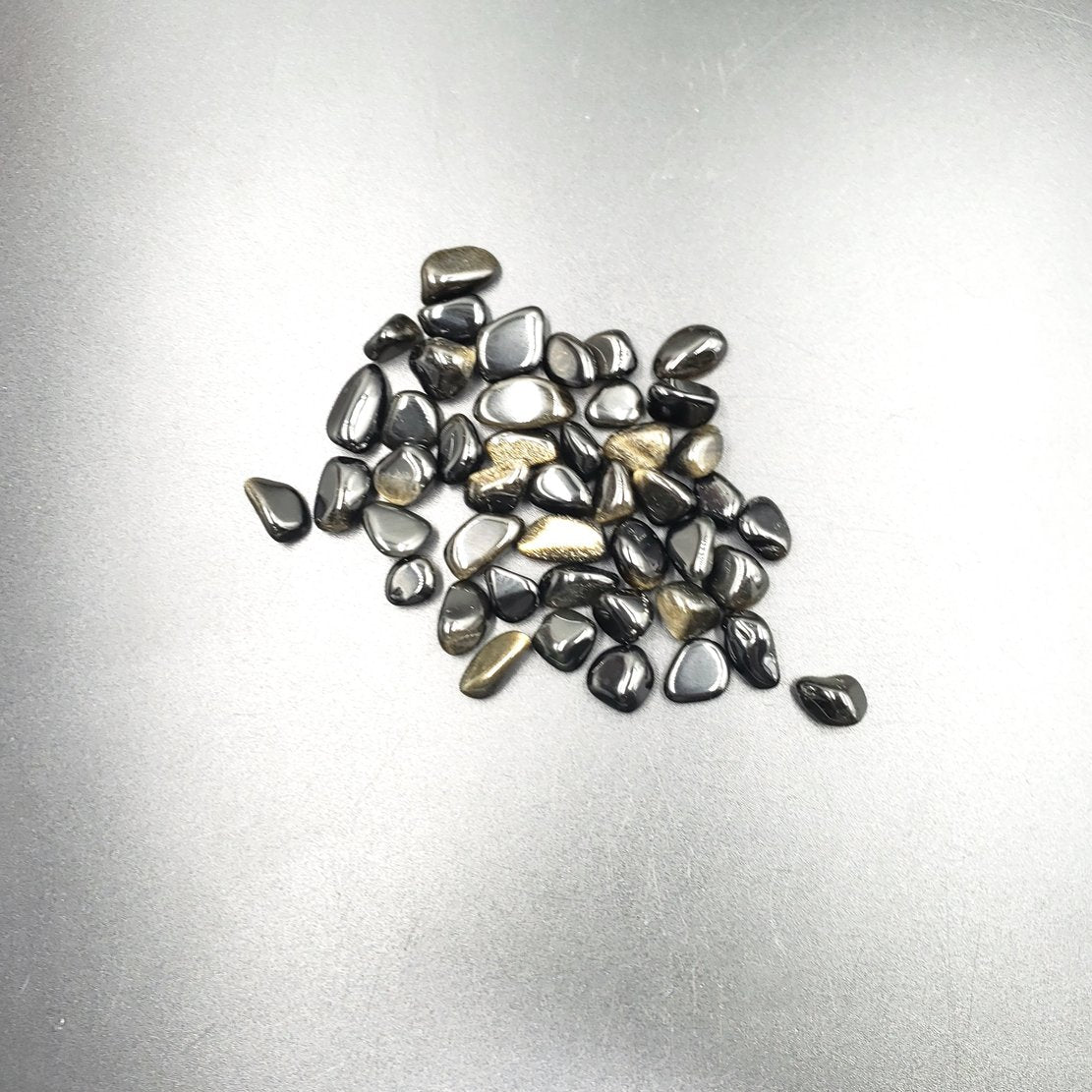 Gold Sheen Obsidian Chips - Elevated Metaphysical