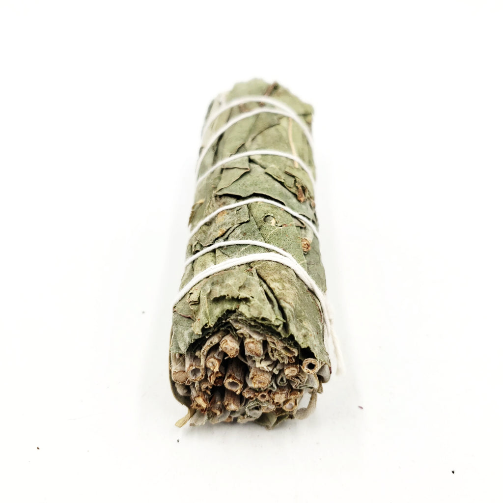 White Sage & Eucalyptus Cleansing Wand Stick 4"