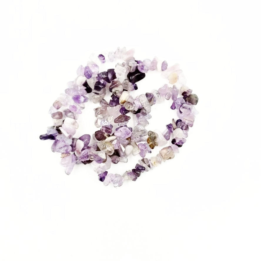 Amethyst Chip Bracelet - Elevated Metaphysical