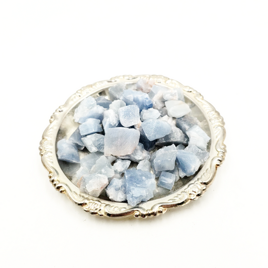Blue Calcite Rough Stone - Elevated Metaphysical
