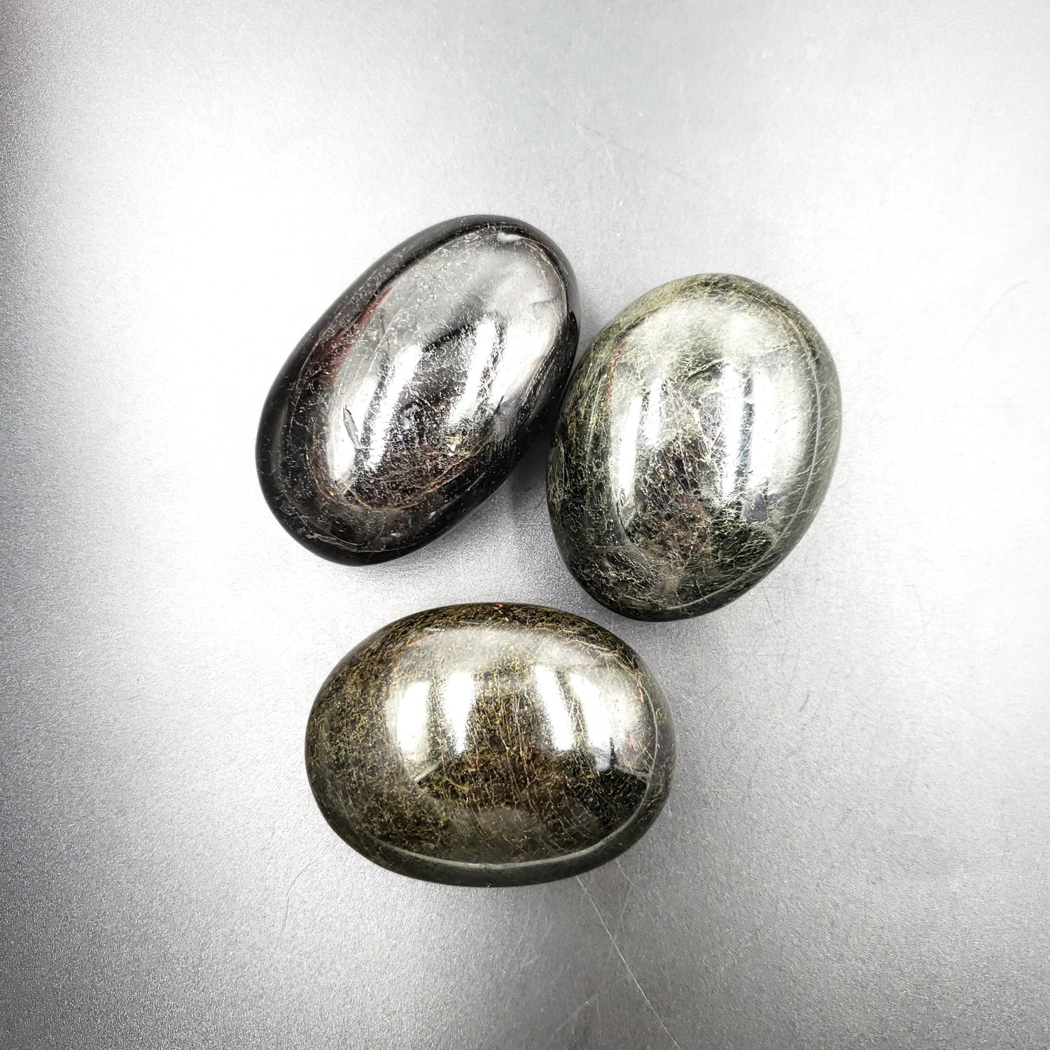 Black Tourmaline Palm Stone - Elevated Metaphysical