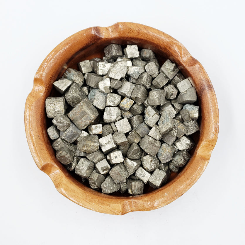 Pyrite Cube Rough Stone Small - Elevated Metaphysical