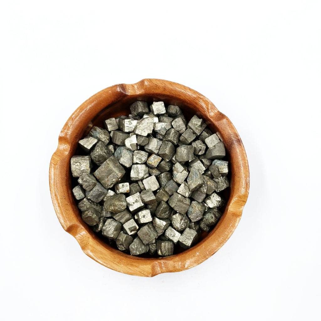 Pyrite Cube Rough Stone Small - Elevated Metaphysical