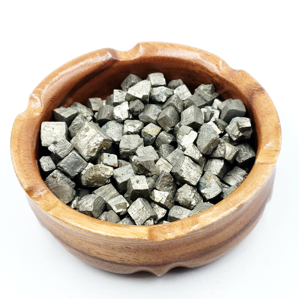 Pyrite Cube Rough Stone Small - Elevated Metaphysical