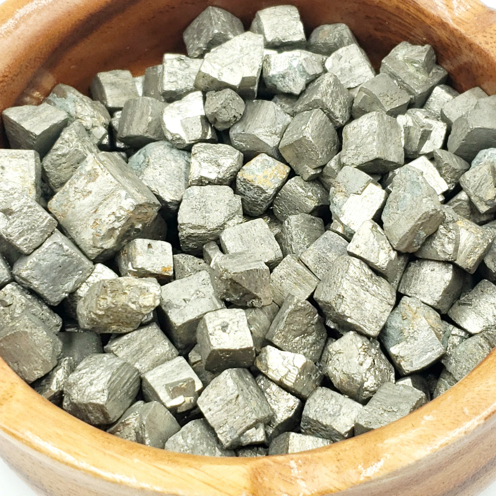 Pyrite Cube Rough Stone Small - Elevated Metaphysical