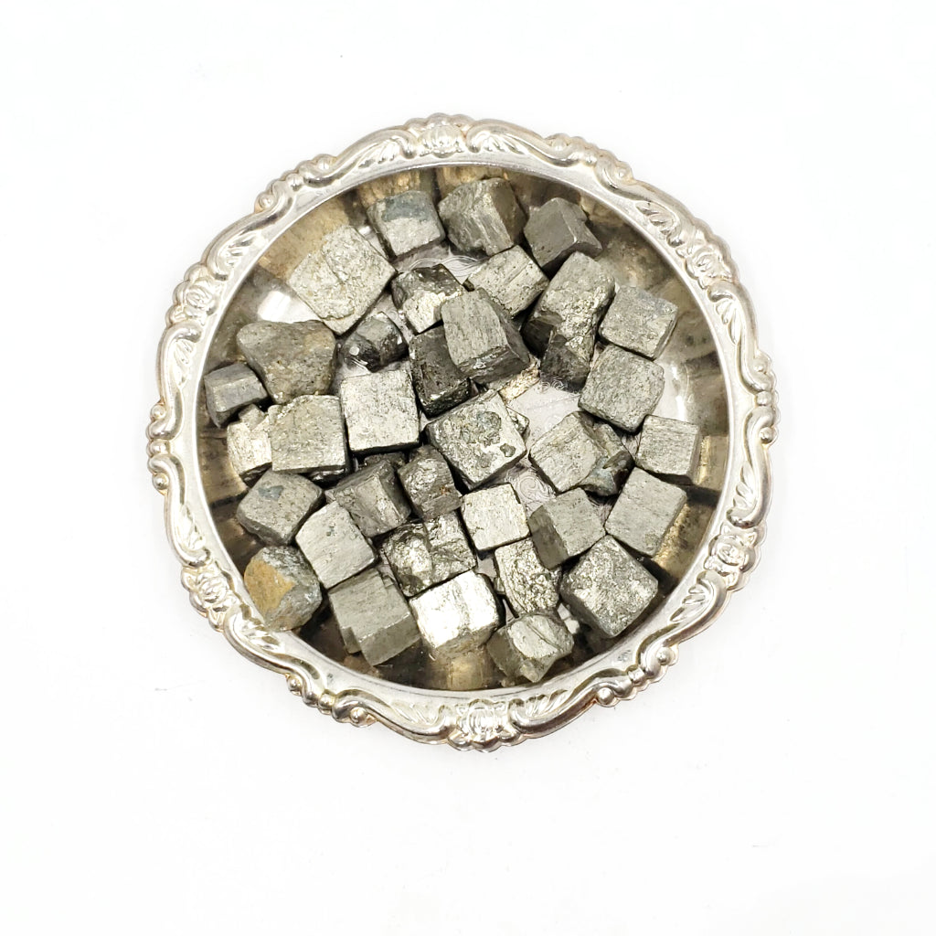 Pyrite Cube Rough Stone Small - Elevated Metaphysical