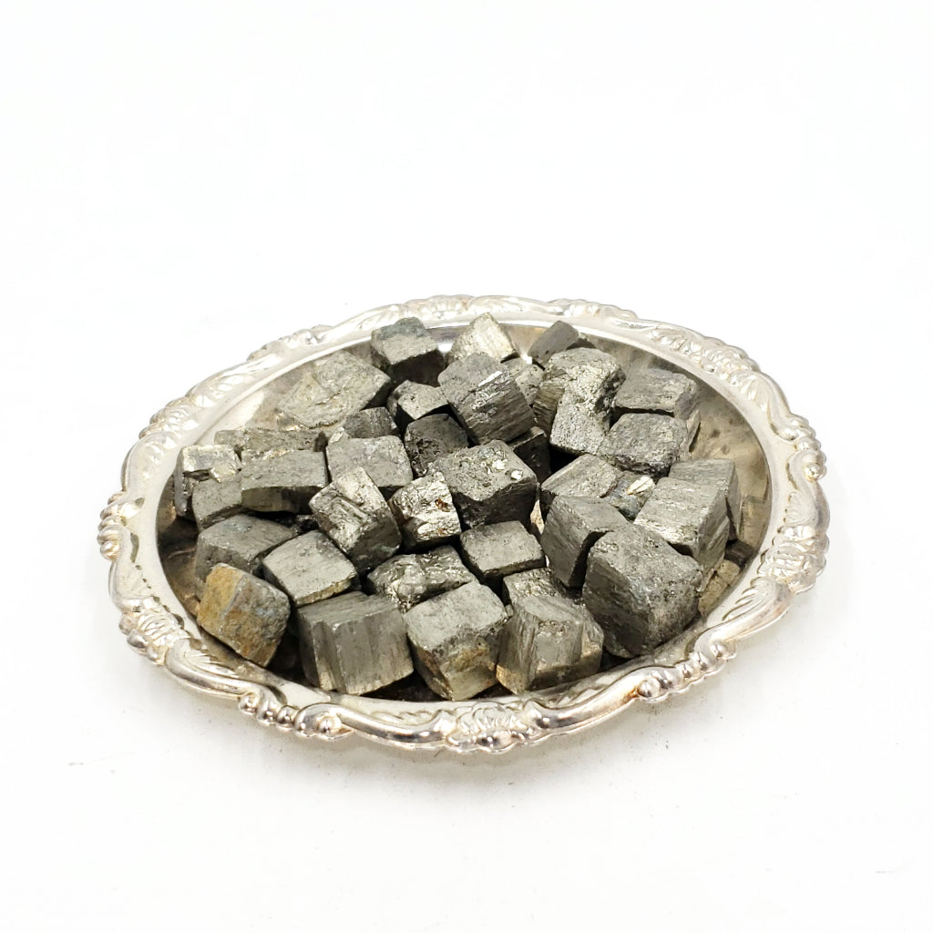 Pyrite Cube Rough Stone Small - Elevated Metaphysical