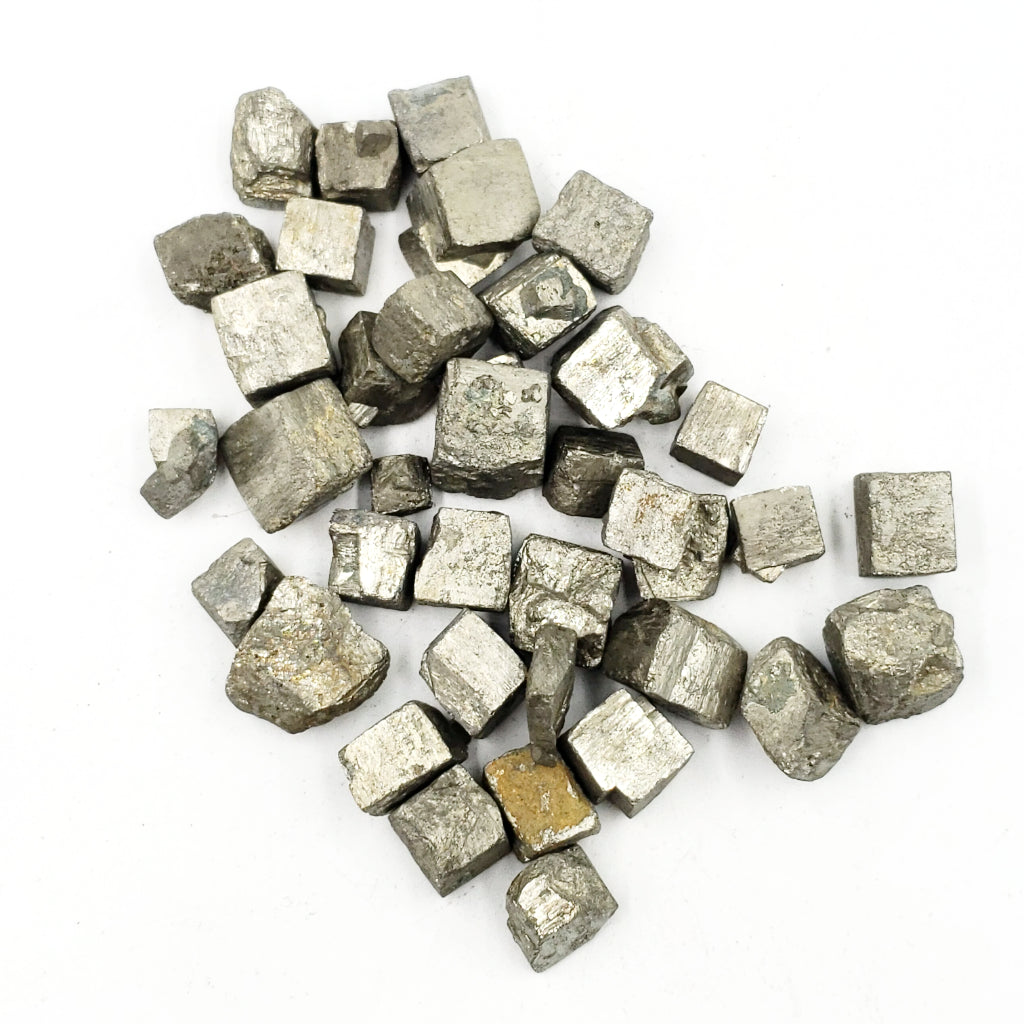 Pyrite Cube Rough Stone Small - Elevated Metaphysical