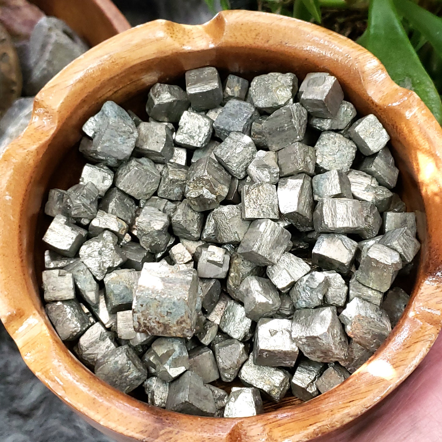 Pyrite Cube Rough Stone Small - Elevated Metaphysical