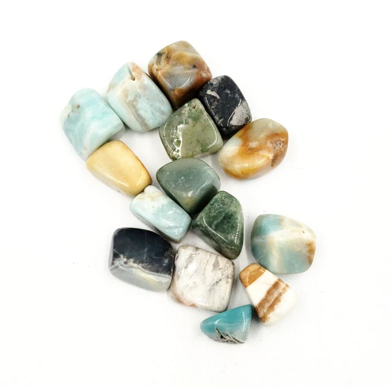 Caribbean Calcite Tumbled Stone - Elevated Metaphysical