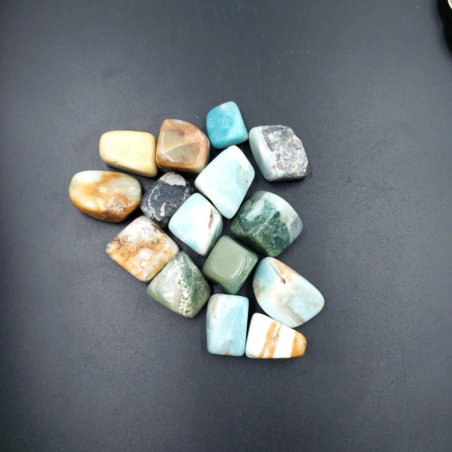 Caribbean Calcite Tumbled Stone - Elevated Metaphysical