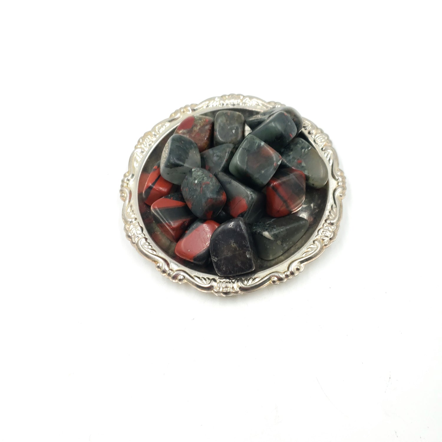 African Bloodstone Tumbled Stone - Elevated Metaphysical