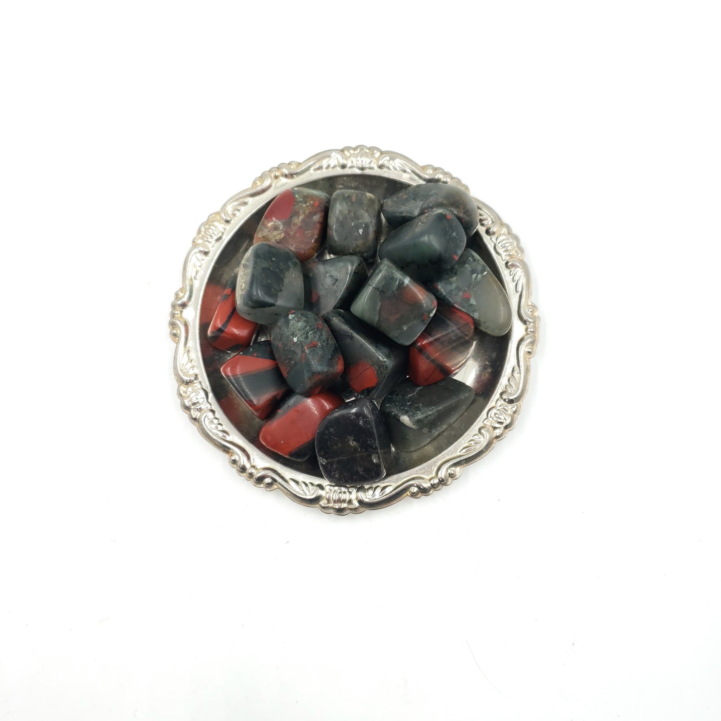 African Bloodstone Tumbled Stone - Elevated Metaphysical