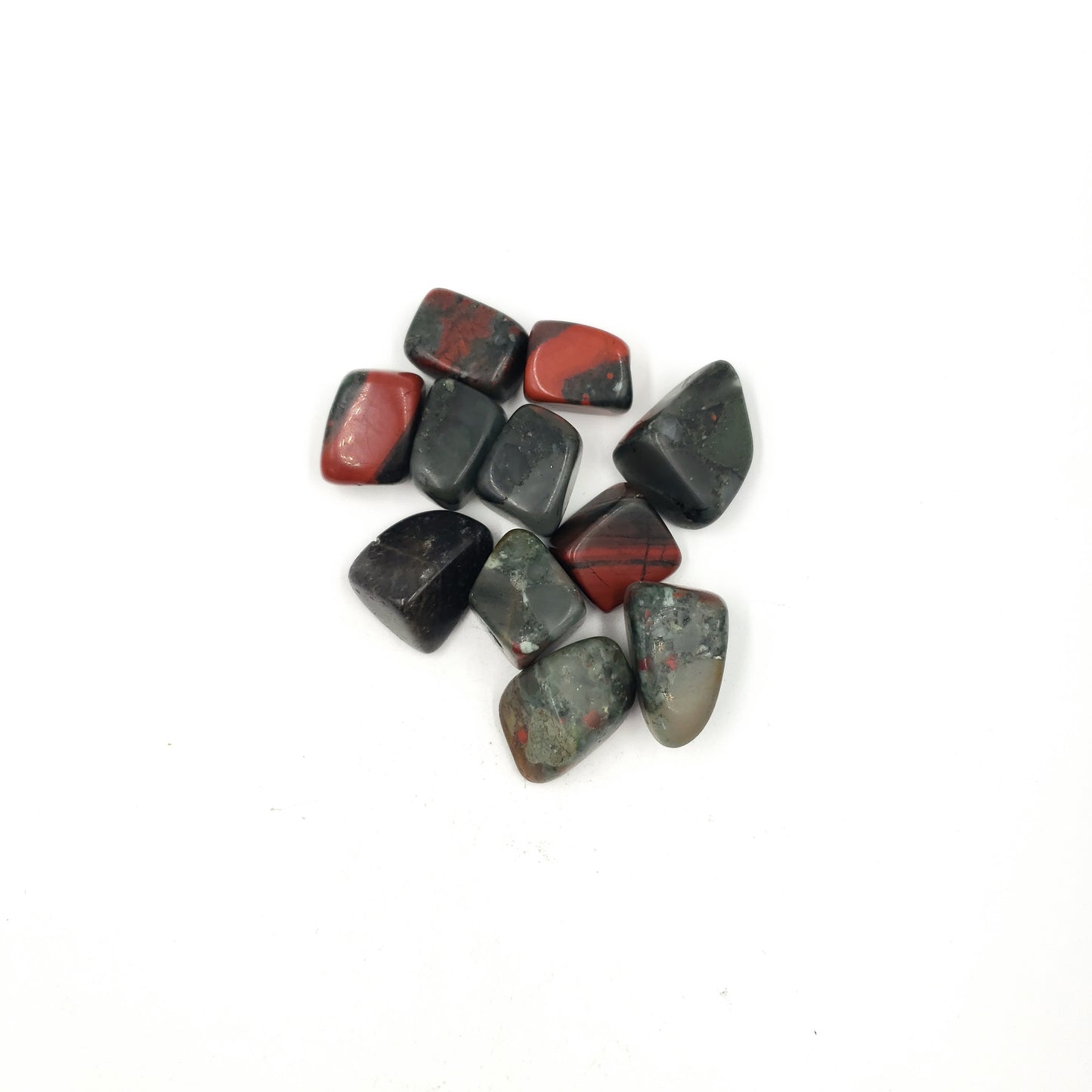 African Bloodstone Tumbled Stone - Elevated Metaphysical