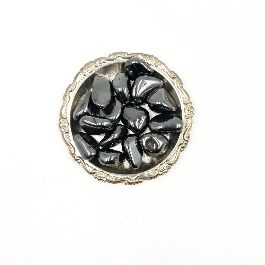 Hematite Tumbled Stone - Elevated Metaphysical