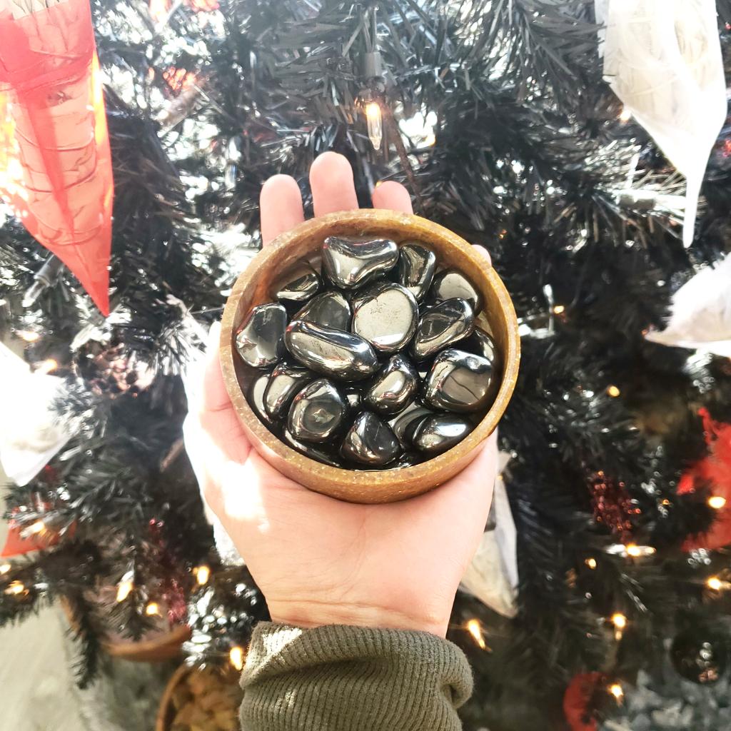 Hematite Tumbled Stone - Elevated Metaphysical