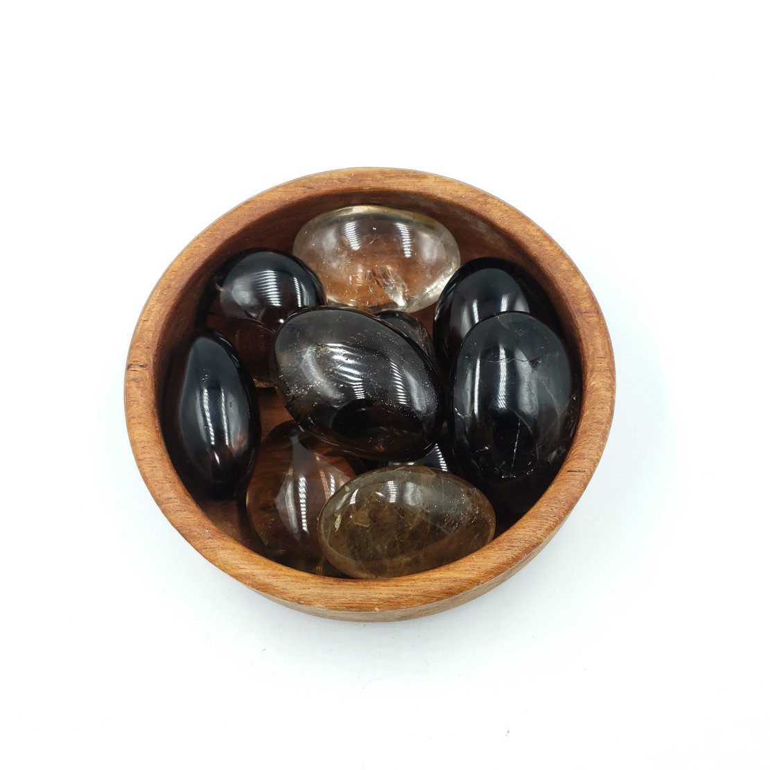 Smoky Quartz Palm Stone Gallet - Elevated Metaphysical