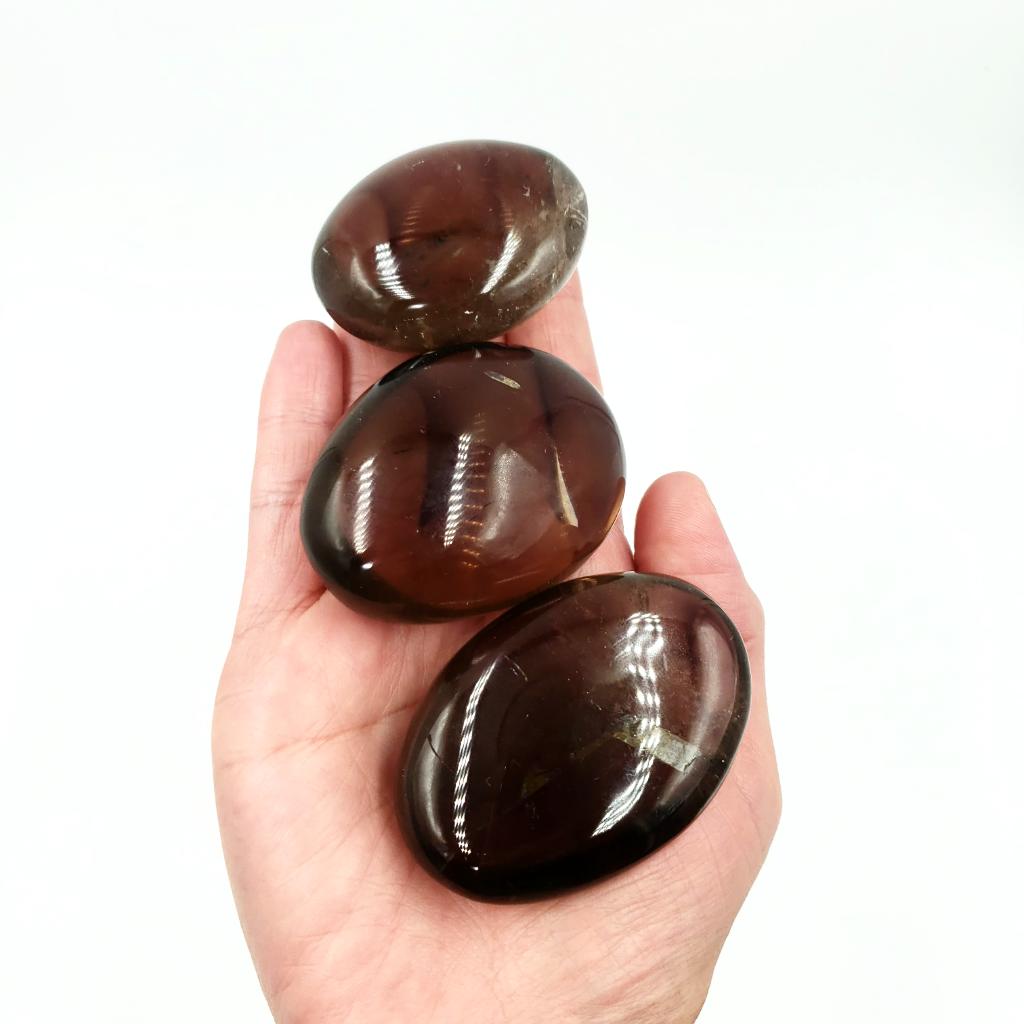 Smoky Quartz Palm Stone Gallet - Elevated Metaphysical