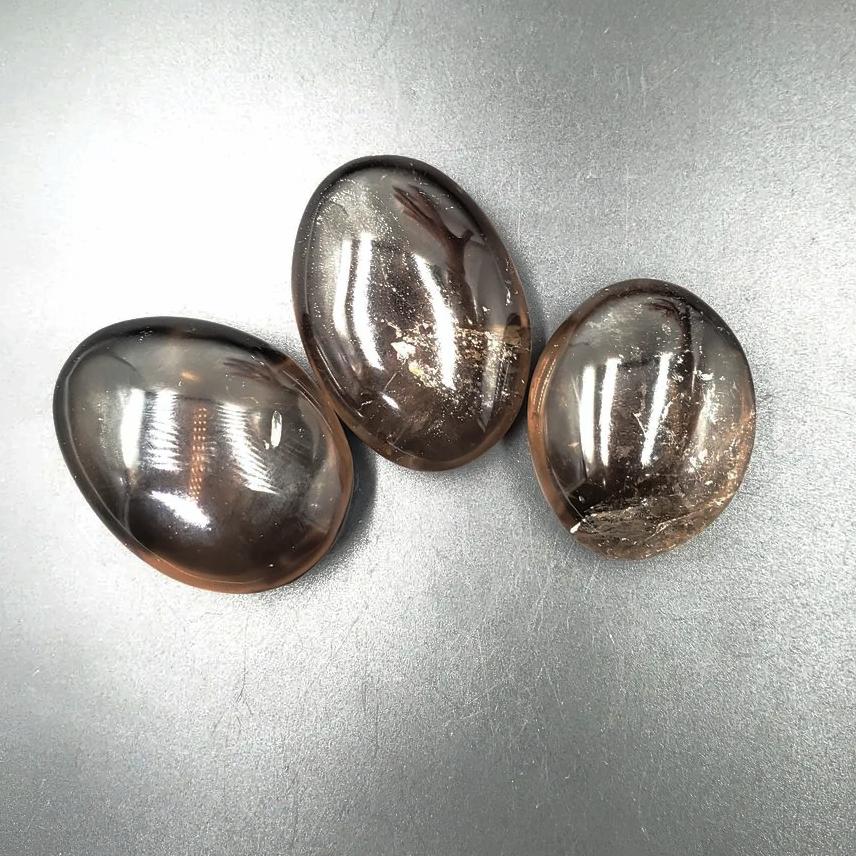 Smoky Quartz Palm Stone Gallet - Elevated Metaphysical