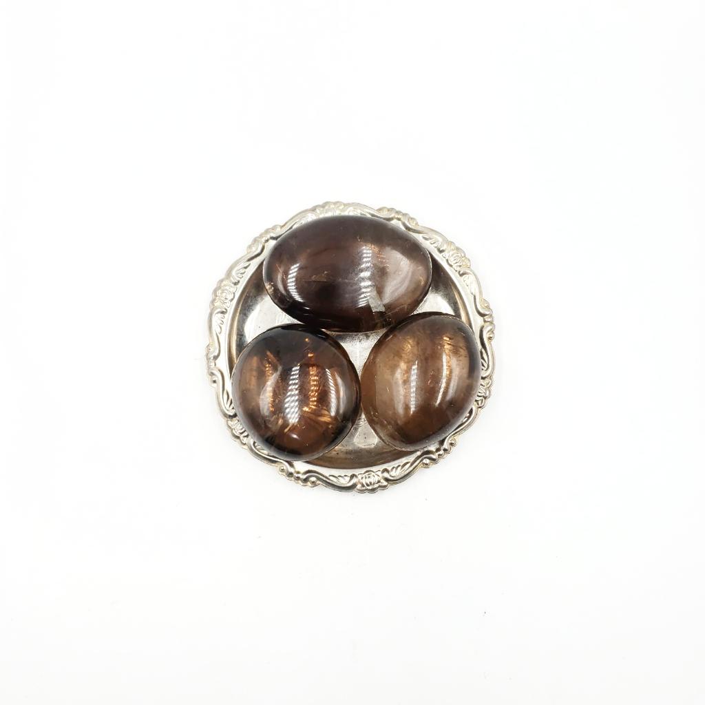 Smoky Quartz Palm Stone Gallet - Elevated Metaphysical