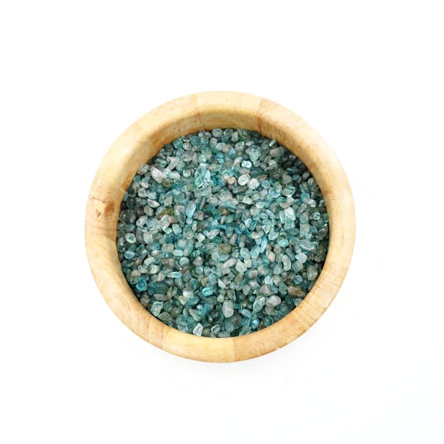 Blue Apatite Chips