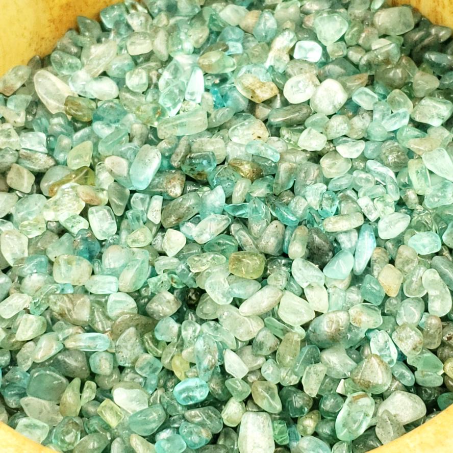 Blue Apatite Chips