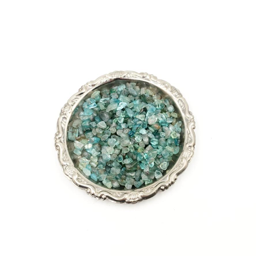 Blue Apatite Chips