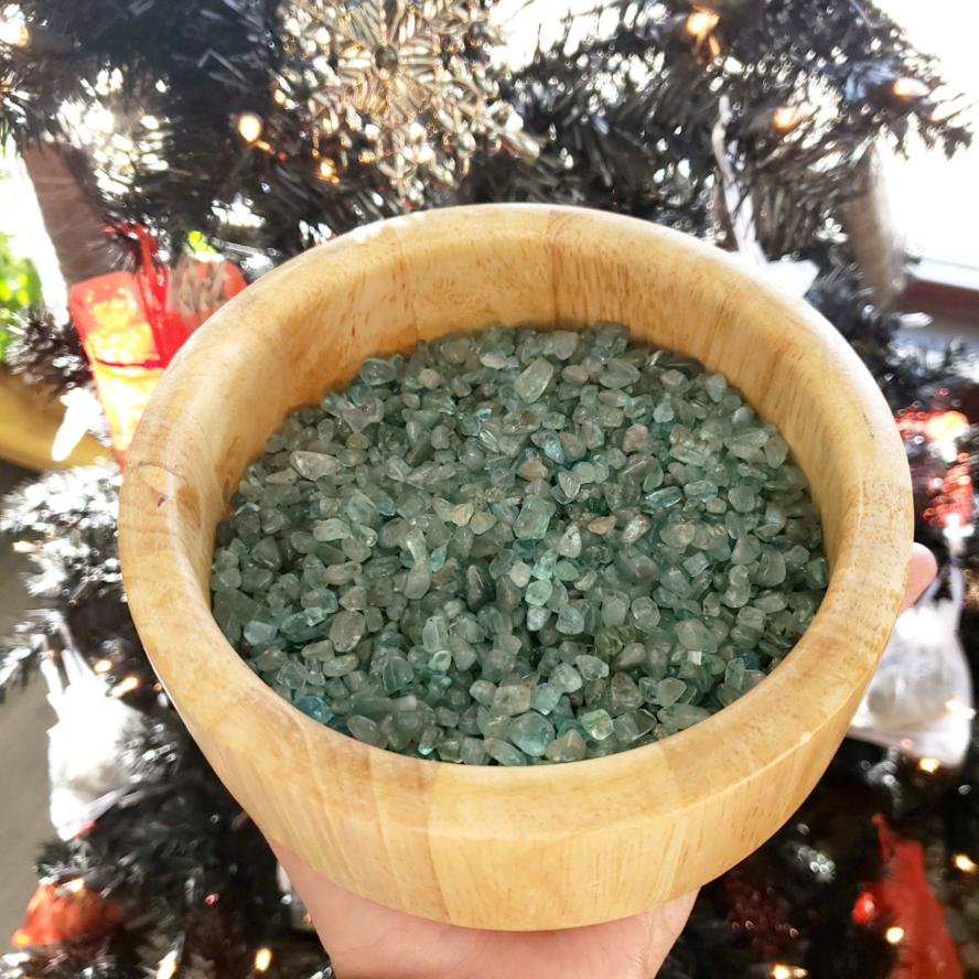Blue Apatite Chips - Elevated Metaphysical