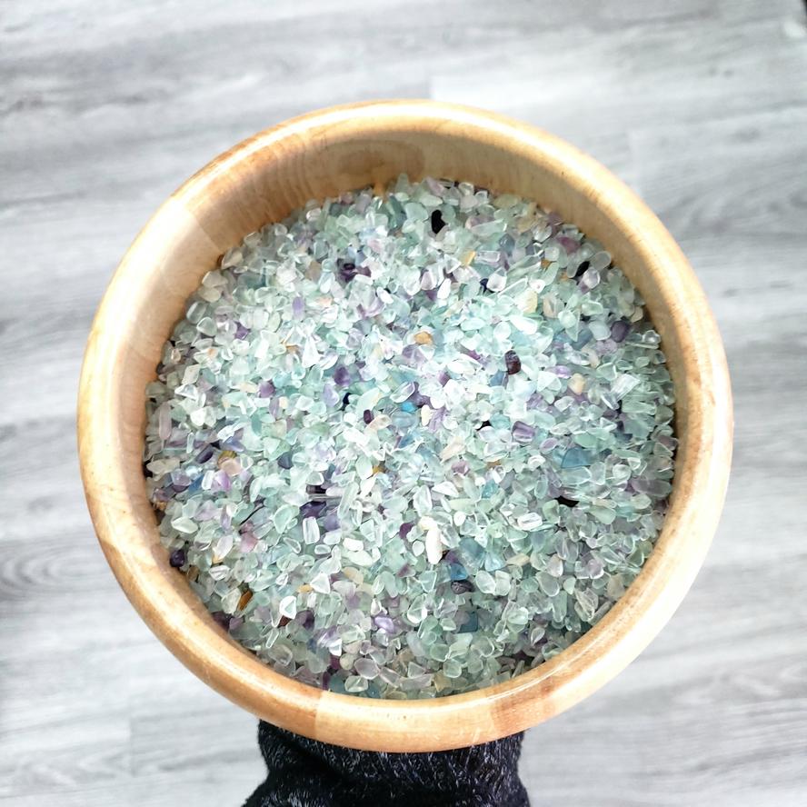 Rainbow Fluorite Chips