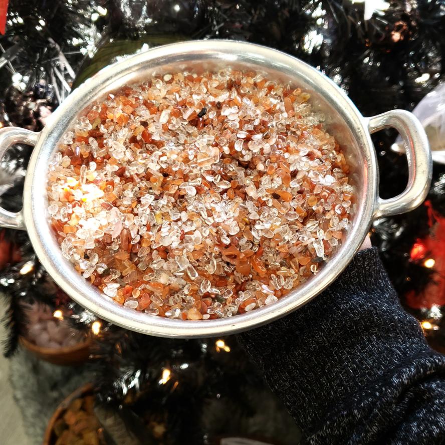 Red Hematoid Quartz Chips - Elevated Metaphysical