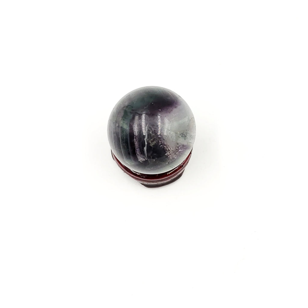 Rainbow Fluorite Sphere 30mm 45g - Elevated Metaphysical