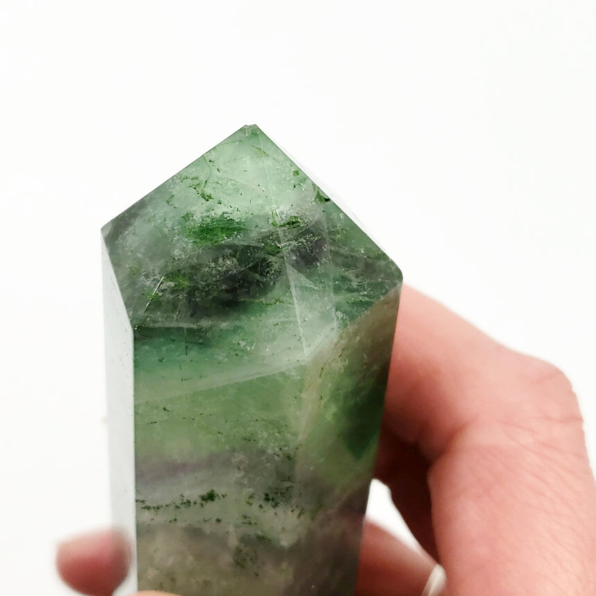 Rainbow Fluorite DT Wand