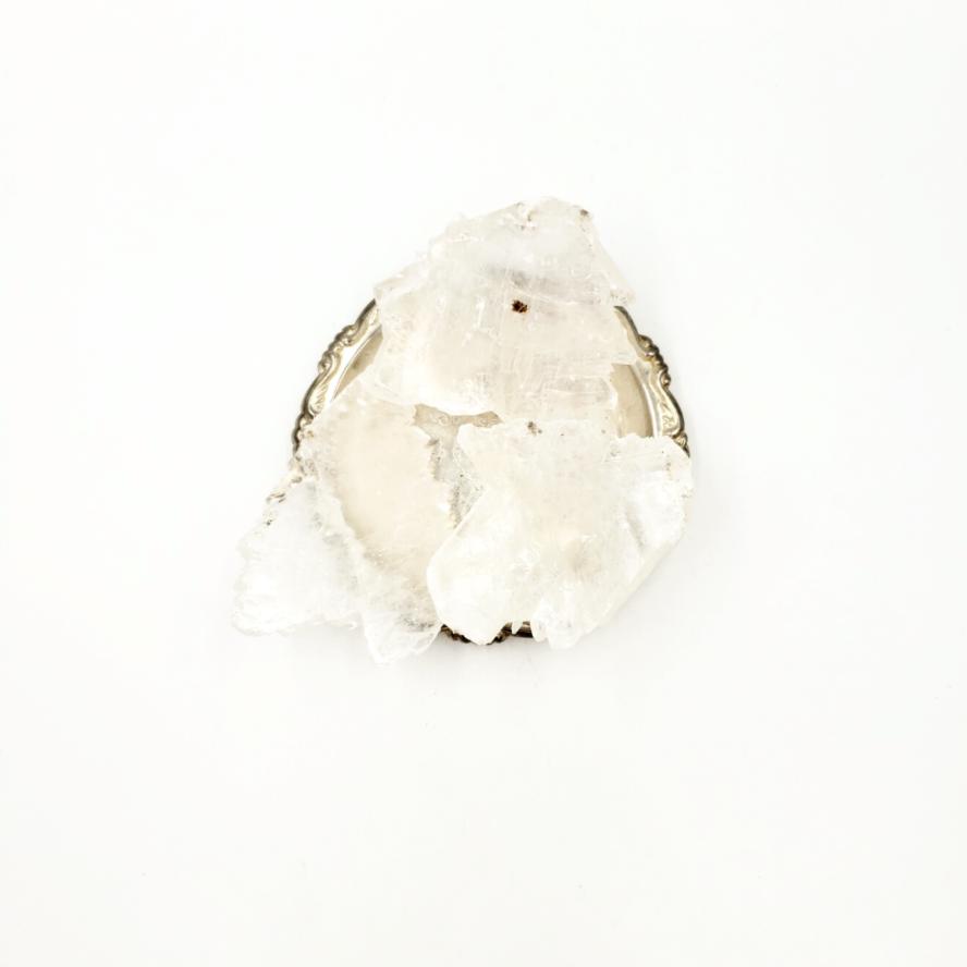 Selenite Fish Tail Angel Wings - Elevated Metaphysical