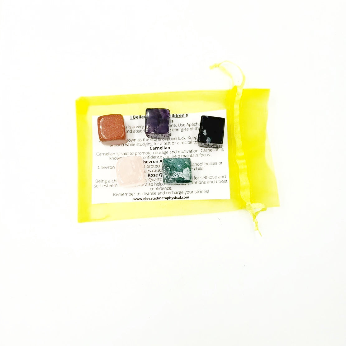 I Believe In Me - Children's Stone Set - Elevated Metaphysical