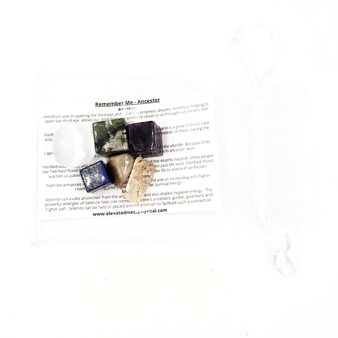 Remember Me - Ancestor Stone Set - Elevated Metaphysical
