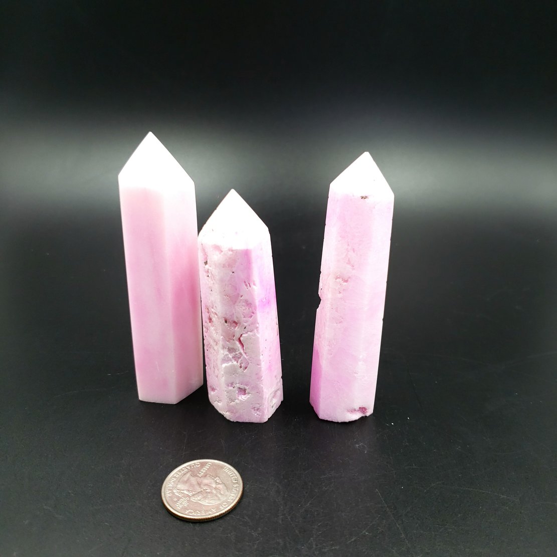 Pink Aragonite Tower Point 85-110mm - Elevated Metaphysical