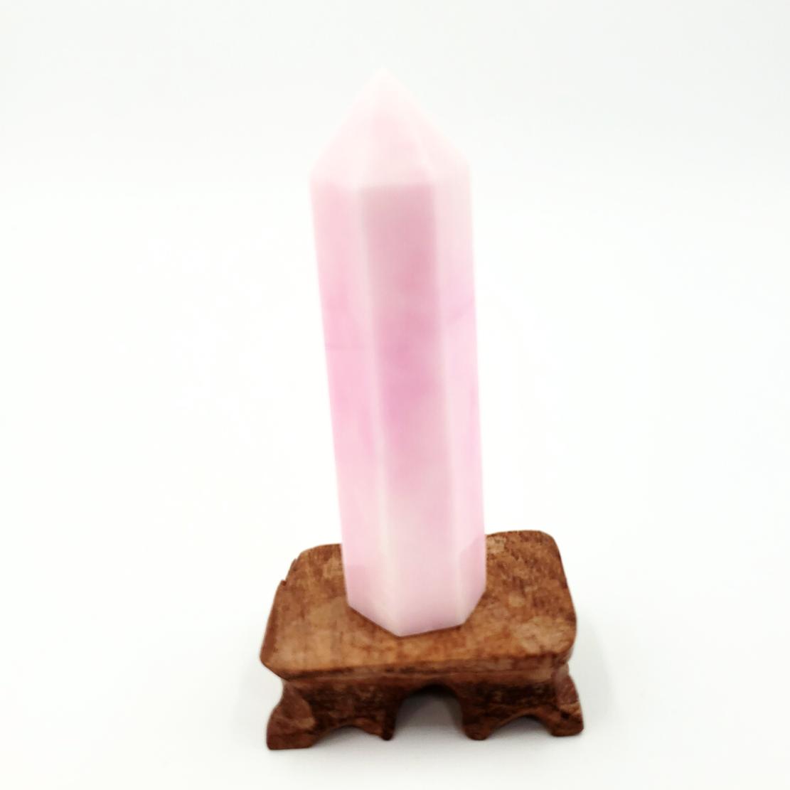 Pink Aragonite Tower Point 85-110mm - Elevated Metaphysical