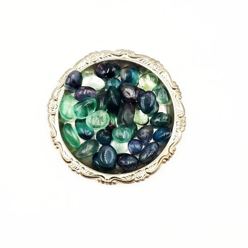 Rainbow Fluorite Tumbled Stone Small Pebble