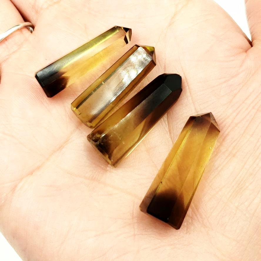 Citrine Micro Tower Natural Citrine Mini Point