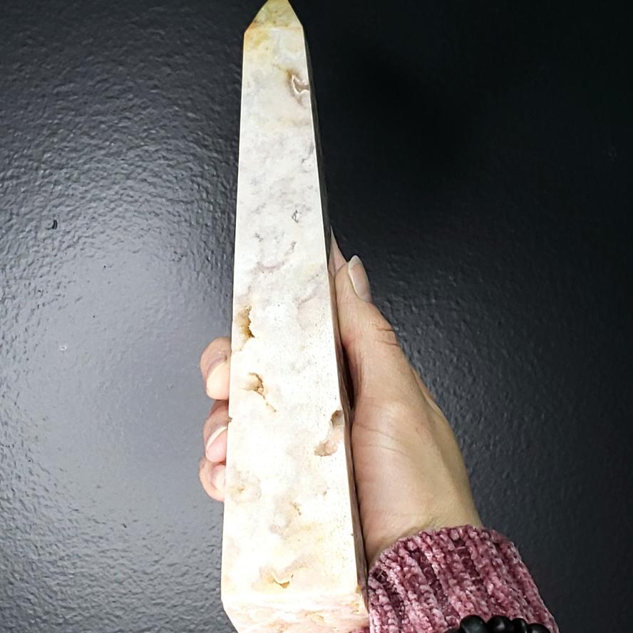 Pink Amethyst Tower Polished kg lbs - Elevated Metaphysical