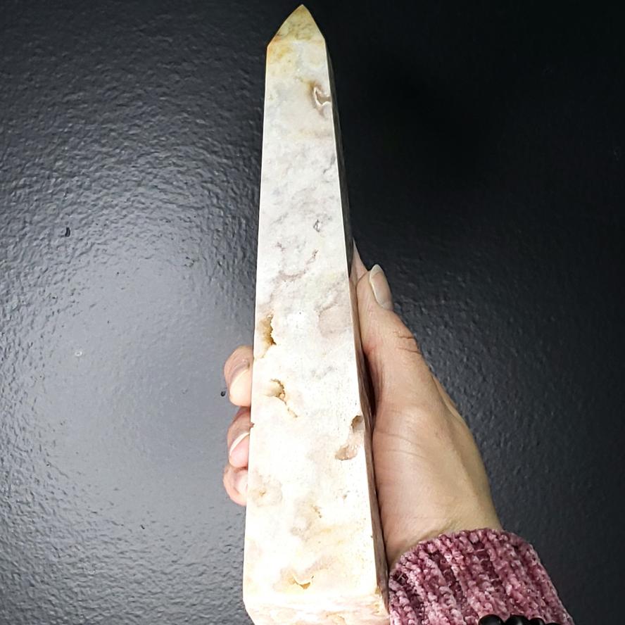 Pink Amethyst Tower Polished kg lbs - Elevated Metaphysical