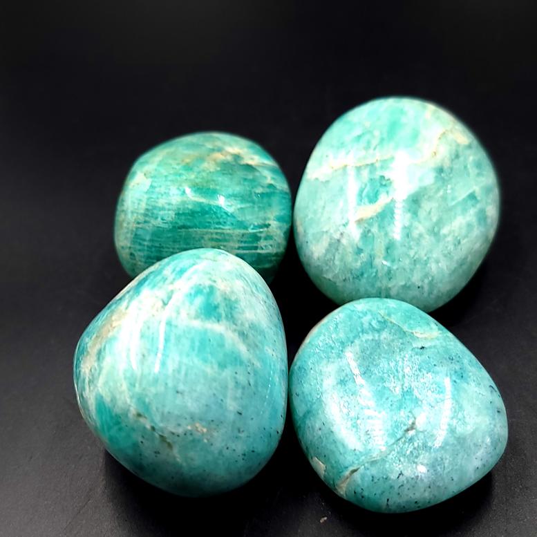 Amazonite Palm Stone Gallet