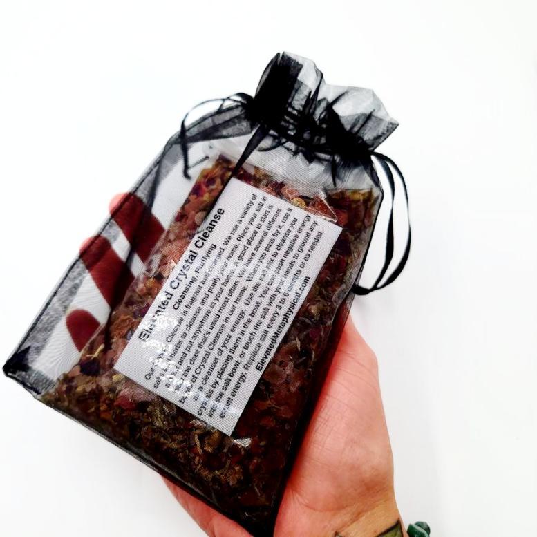 Elevated Crystal Cleanse &Herbal Salt Bath